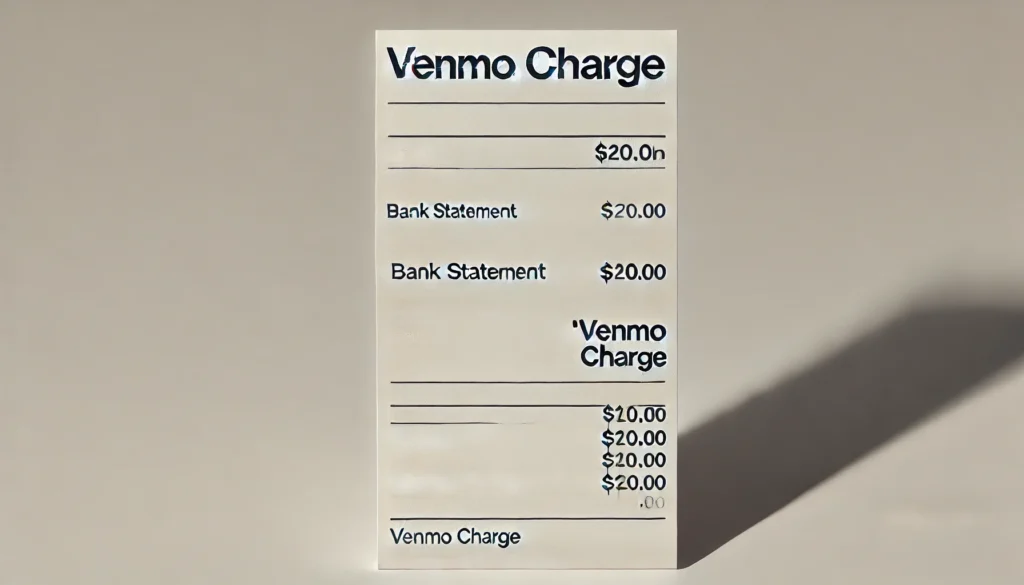 How Do Venmo Charges Appear on Your Bank Statement