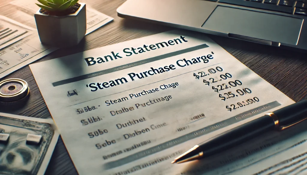 What Is the Steam Purchase Charge on Your Bank Statement